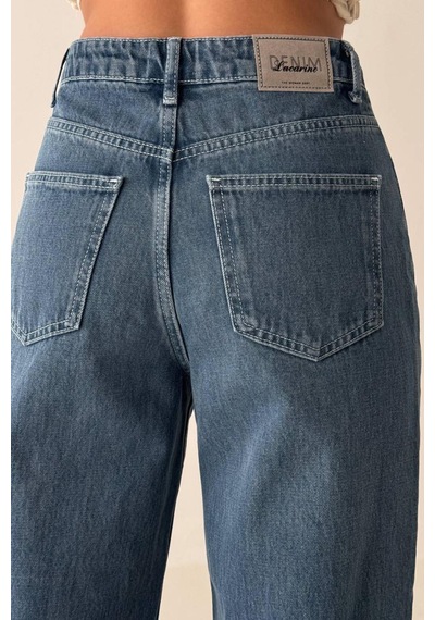 Lacarino 7714 W.leg Kadın Jean Pantolon Ashley Blue