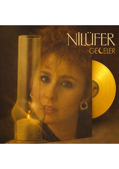 Nilüfer Geceler Sarı Renkli Plak, Avrupa Baskı, 180 Gram Vinil, 33 Rpm, Lp