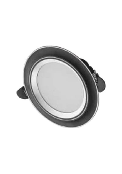 Ct-5258 6w Zebra Led Armatür Siyah-krom-12adet 3 Renk Cata Krom - Siyah
