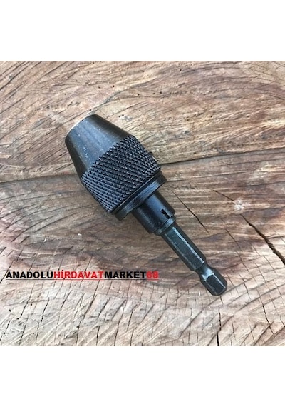 Özs Bits Uçlu Çelik Mandren 1/4 Şarjlı Matkap Mandreni 6.5 MM