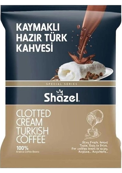 Shazel Kaymaklı Hazır Türk Kahvesi 100 G