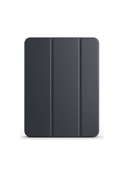 Apple Uyumlu iPad Pro 11 2025 M5 Mkst Smart Cover Kalem Bölmeli Standlı 1-1 Kılıf - Siyah Tablet Kılıfı