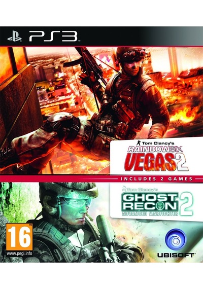 Tom Clancy's Rainbow Six Vegas 2 + Ghost Recon Advanced Warfighter 2 PS3 Oyun