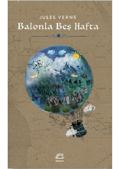 Balonla Beş Hafta - Jules Verne - İletişim Yayınları