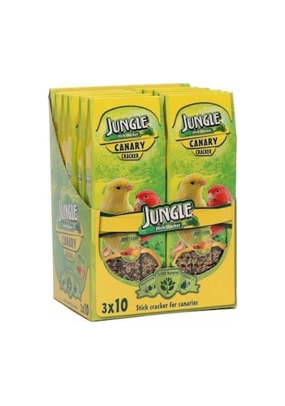 Jungle Kanaryalar için Ballı Yumurtali Kraker 3'lü