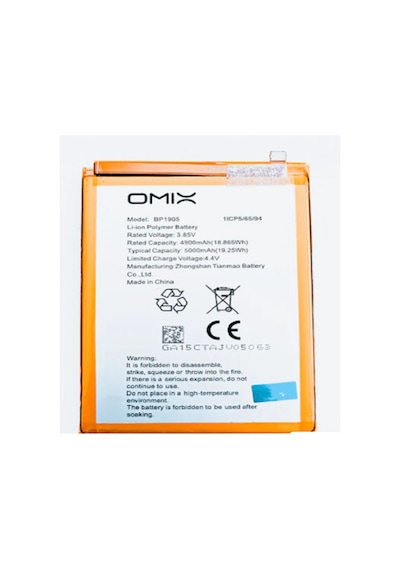 Omix X600 Uyumlu Telefon Bataryası Pil