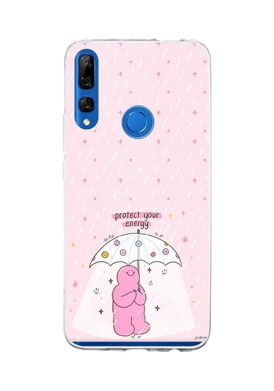 Honor 9x Uyumlu Protect Your Energy Tasarımlı Baskılı Silikon Kılıf
