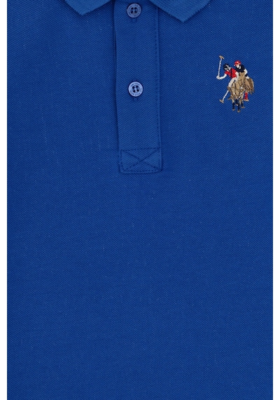 U.S. Polo Assn. Erkek Çocuk Saks Basic Polo Yaka Tişört 50306484-VR045 U.S. Polo Assn. Erkek Çocuk Saks Basic Polo Yaka Tişört 50306484-VR045