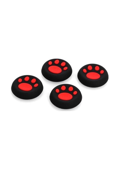 Microsoft Xbox One Analog Koruyucu Silikon Pad-Kırmızı Pati