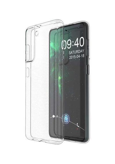 Galaxy S21 Kılıf Zore Şeffaf Ince Ve Esnek Süper Silikon Kılıf Renksiz