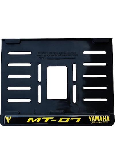 Yamaha Mt-07 3 Plastik Kırılmaz Plakalık