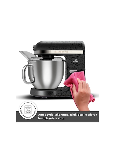 Karaca Mastermaid Chef Pro 1750 W Çift Kollu Stand Mikser