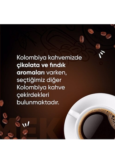 Addis Ababa Coffee Kolombiya Single Origin Kahve 1 KG Filtre Kahve