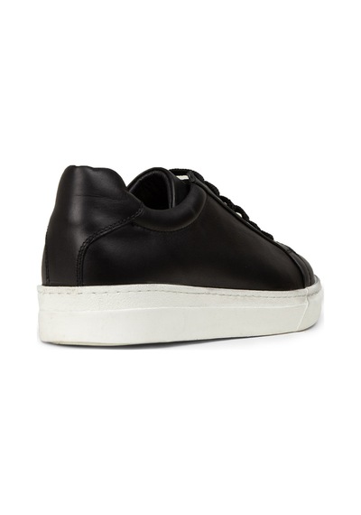 Deery Erkek Hakiki Deri Siyah Sneaker Ayakkabı - 02018msyhc02 Siyah