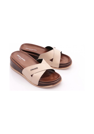 Pierre Cardin Pc-7423 Kadın Terlik Krem
