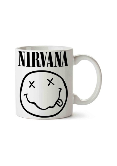 Nirvana Porselen Kupa Bardak Beyaz