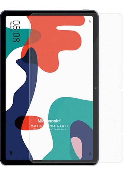 Microsonic Huawei Uyumlu MatePad 10.4`` Matte Nano Glass Cam Ekran Koruyucu