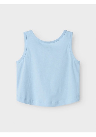 Name It Nmfvigea Tank Short Top Kız Çocuk Askılı T-shirt 13241642 Mavi
