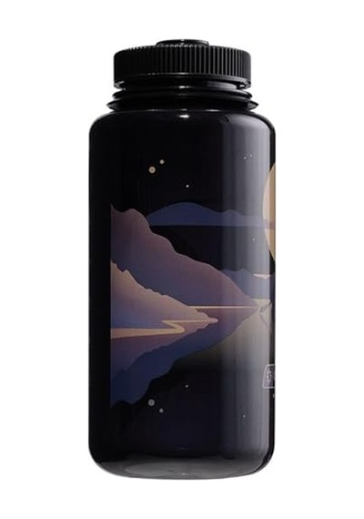 Nalgene Sustain 32 Oz Geniş Ağızlı Su Şişesi - Manzara Aybatımı Çok Renkli
