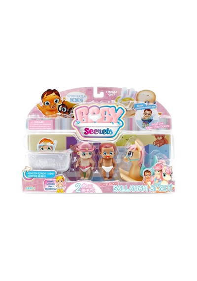 Baby Secrets Sürpriz Figür Ve Sallanan At Seti