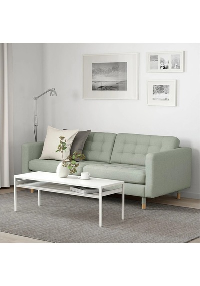 Ikea Açık Yeşil Konforlu Kanepe - 3'lü Kanepe