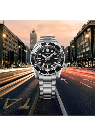 Seıko Prospex Automatic Diver's Gmt Hbc002j1 Erkek Kol Saati Metalik