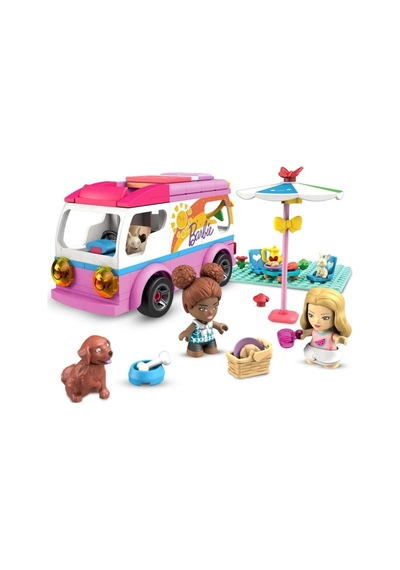 Gwr35 Mega Barbie 'nin Mega Karavanı 123 Parça +5 Yaş