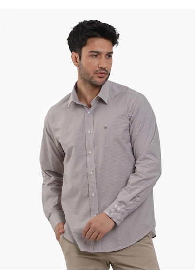 Dufy Kahverengi Erkek Regular Fit Pitikare Desenli Düğmeli Yaka Uzun Kol Gömlek - 98369-kahverengi Kahverengi Dufy Kahverengi Erkek Regular Fit Pitikare Desenli Düğmeli Yaka Uzun Kol Gömlek - 98369-kahverengi Kahverengi