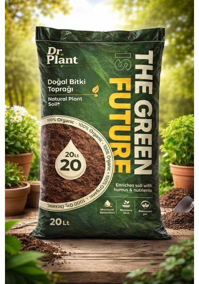 So-drtop4 Doğal Bitki Çiçek Toprağı Cocopeat Toprak 20 Litre 0,250