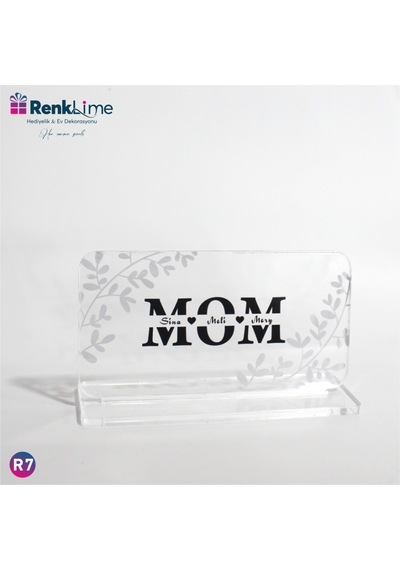 Pleksi Masa Üstü Mom 3 Siyah