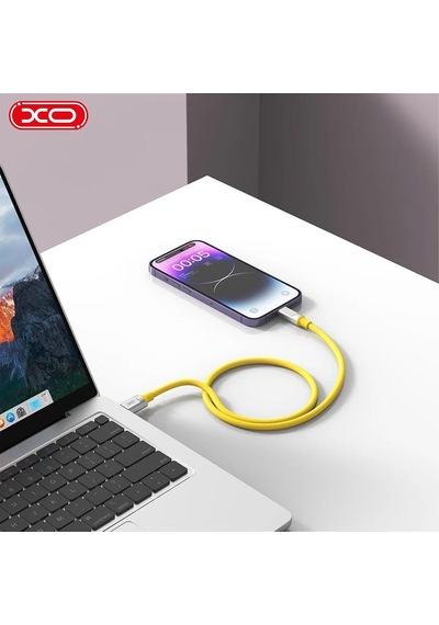 Nb251 6a Fast Destekli Usb-a To Lightning Soft Silikon Dayanıklı Data Veri & Hızlı Şarj Kablosu