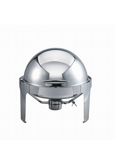Deluxe Yuvarlak Rolltop Chafing Dish Elektrikli