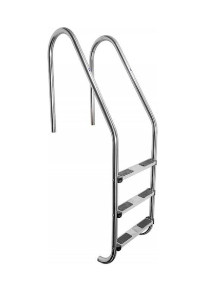Gemaş Havuz Merdiveni 3 Basamaklı Standart 304 Model Paslanmaz-To