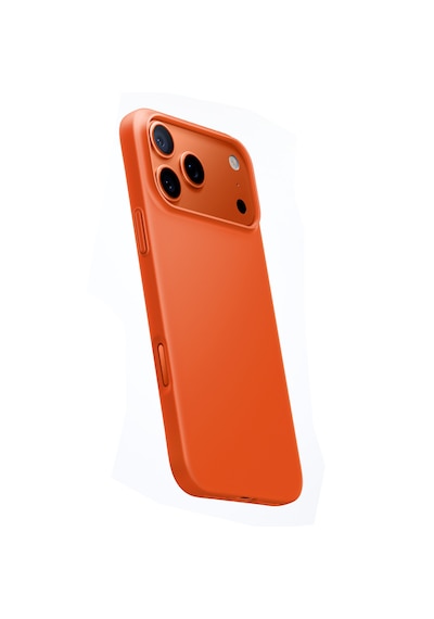 Torras Apple iPhone Uyumlu 17 Pro Max Slimfit Magsafe Kılıf Turuncu