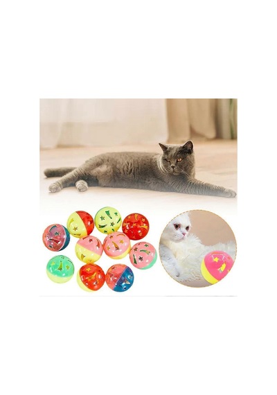 4'lü Çıngıraklı Top Kedi Oyuncağı