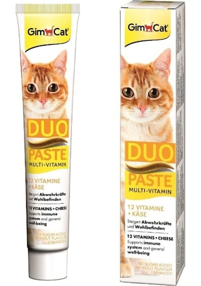 Gimcat Duo Paste Multivitamin Peynir + 12 Vitaminli 50 G