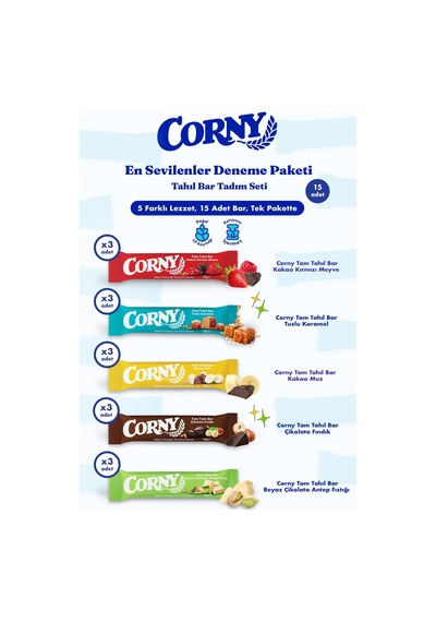 Corny En Sevilen Tadım Paketi
