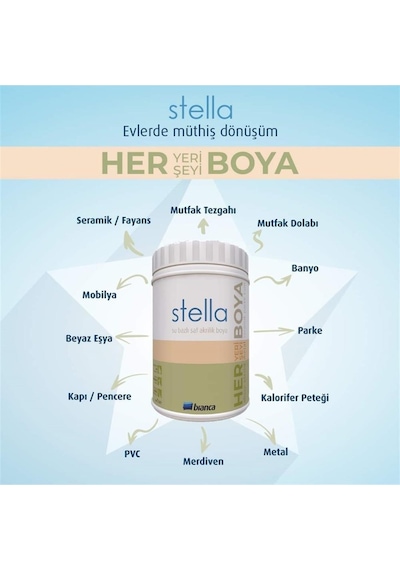 Stella Boya Beyaz 1lt