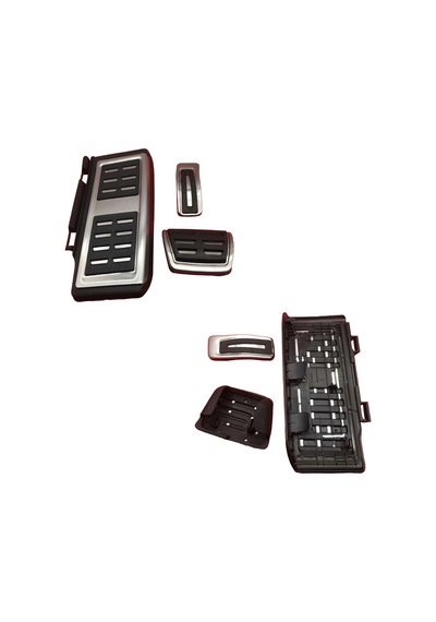 Volkswagen Golf 7 2012 2013 2014 2015 2016 2017 2018 2019 İle Uyumlu 3'lü A Kalite Otomatik Pedal Seti