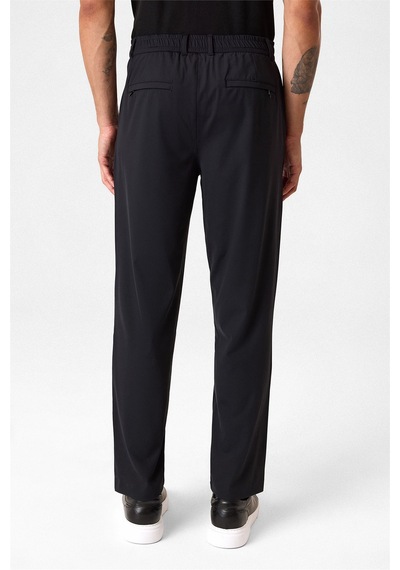 Back And Bond Siyah Slim Fit Örme Jogger Pantolon Çok Renkli