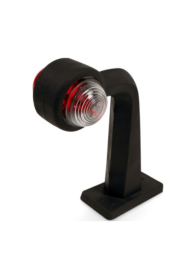 Dsl-610.367 Eğri Boynuz Takoz Lamba Dorse Led'li 191mm 0821l 12v/24v