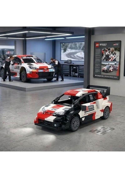 C55039w Cada Toyota Gr Yarış Rally1 324 Parça Block Oyuncak