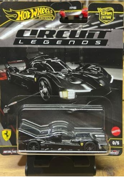 Hot Wheels Premium Cırcuit Legends Ferrarı 499p Fpy86 Jbk66 Siyah
