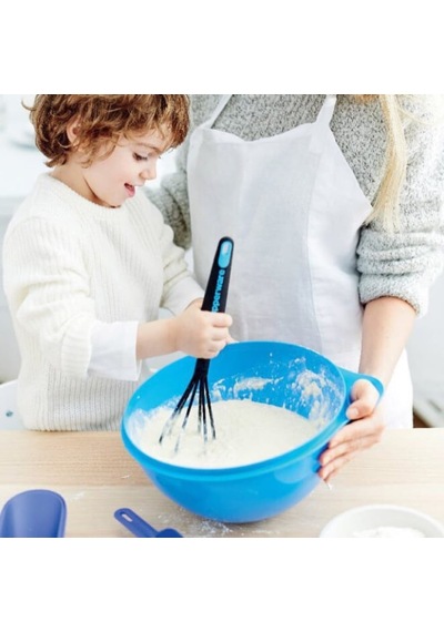 Tupperware Modern Peri Set 5'Li Kaşık Mini Kepçe Spatula Çır Çok Renkli