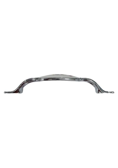 Zümre 128 Mm Metal Krom Kasa Beyaz Çiçek Desenli / 5 Adet Gümüş