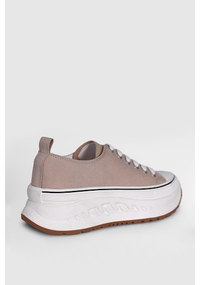 Lufian Shay Kadın Sneaker Ayakkabı Bej Bej 121230092100550 Bej