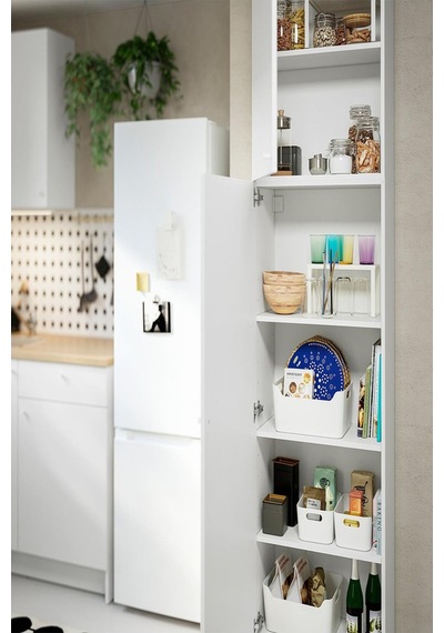 Ikea Beyaz Pratik Mutfak Dolabı 60x31x228 Cm