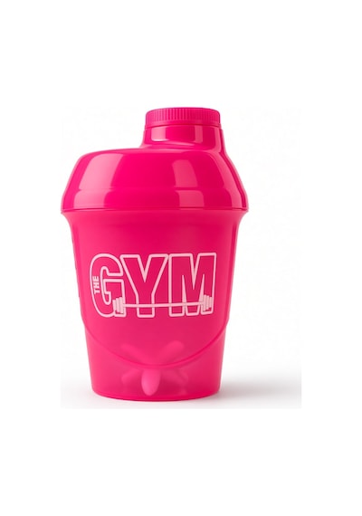 Gym Shaker 400 Ml Ölçekli Sızdırmaz Kapaklı Protein Shaker Pembe