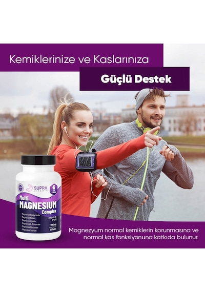 Supra Vitamin Multi Magnezyum Kompleks 60 Tablet