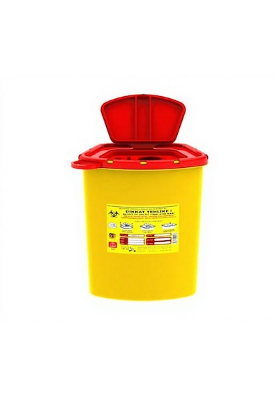 Tıbbi Atık Kovası 1,3 L 5 Adet